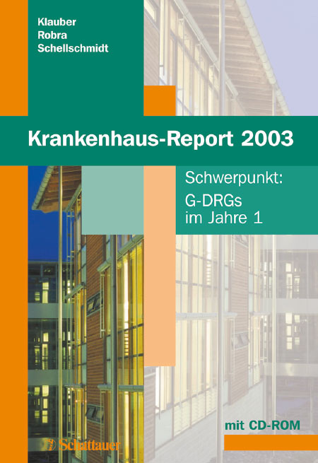 Cover der WIdO-Publikation Krankenhaus-Report 2003